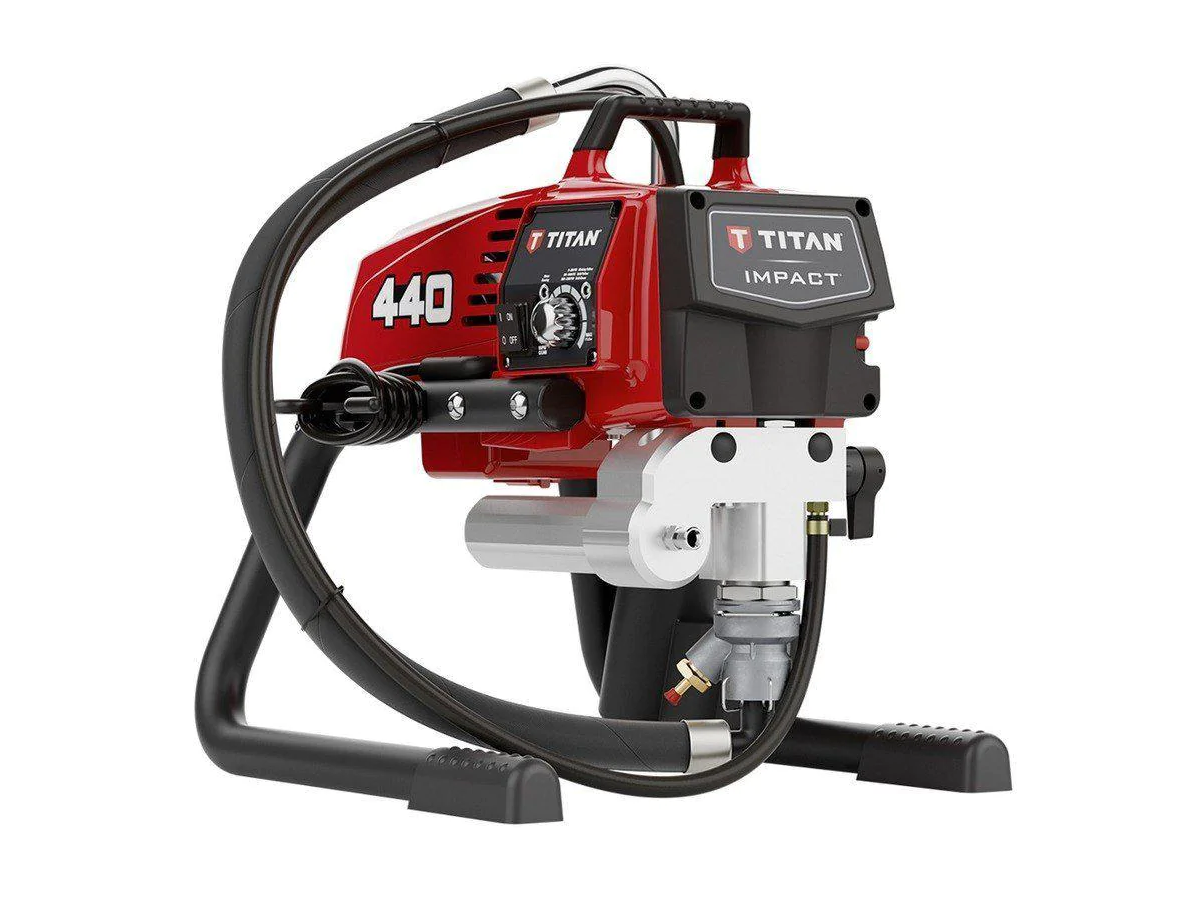 Titan Impact 440 3300 PSI @ 0.54 GPM Electric Airless Paint Sprayer - Skid