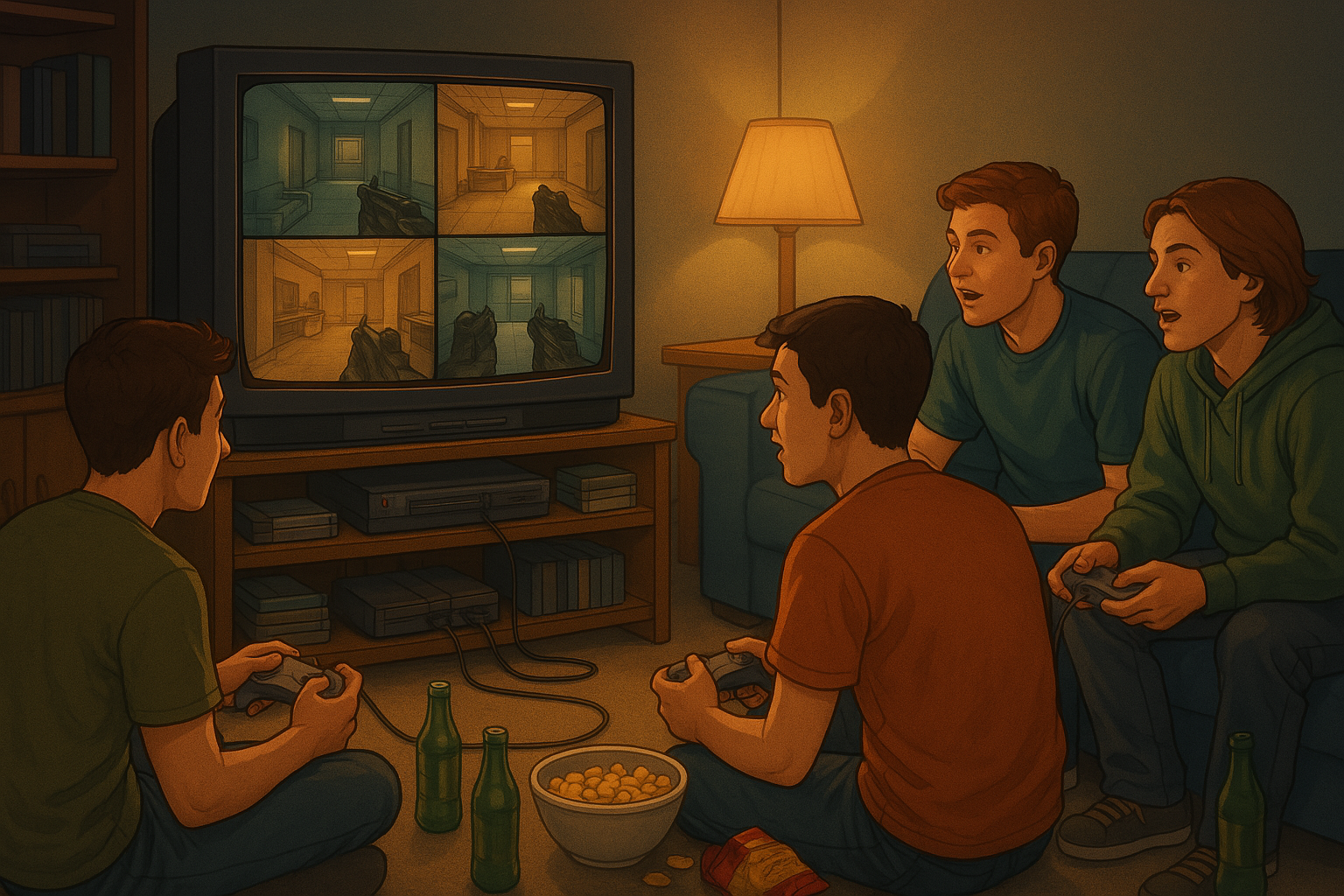 Split Screen Gaming
