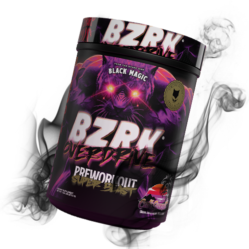 BZRK Overdrive PreWorkout by Black Magic Ultimate Energy Boost