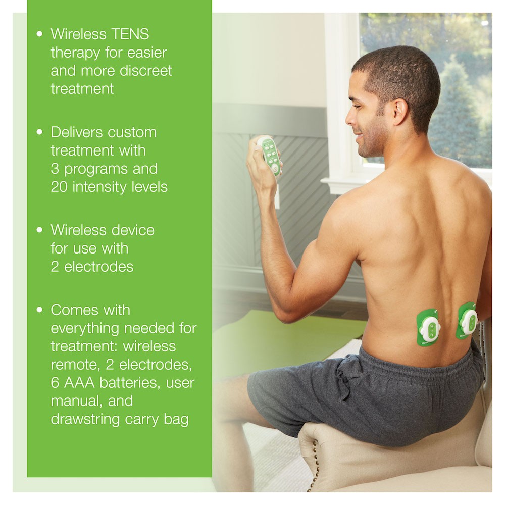 Best Wireless TENS Unit - AccuRelief Wireless TENS/EMS/Massage Review 