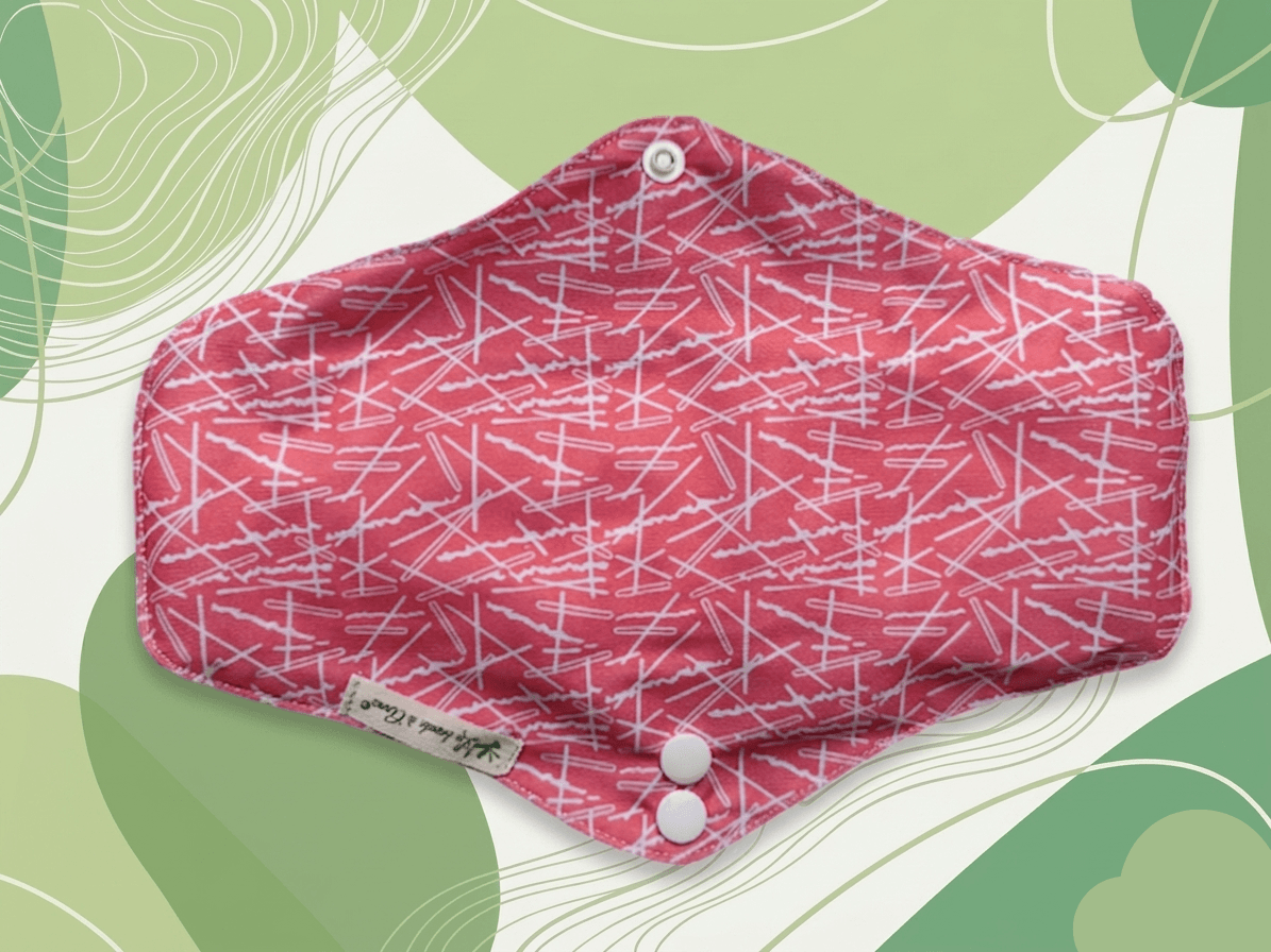 PUL imperméable pad menstruel lavable