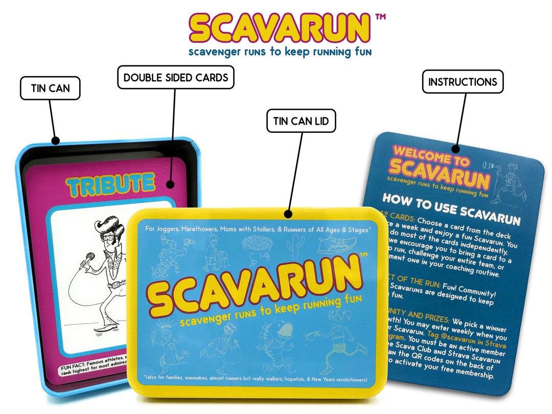 Scavarun 52 Card Illustrated Deck Single