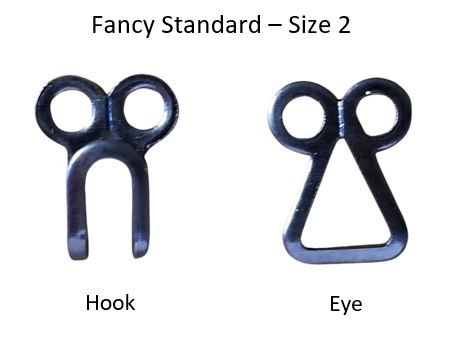 Fancy Standard Hook & Eyes