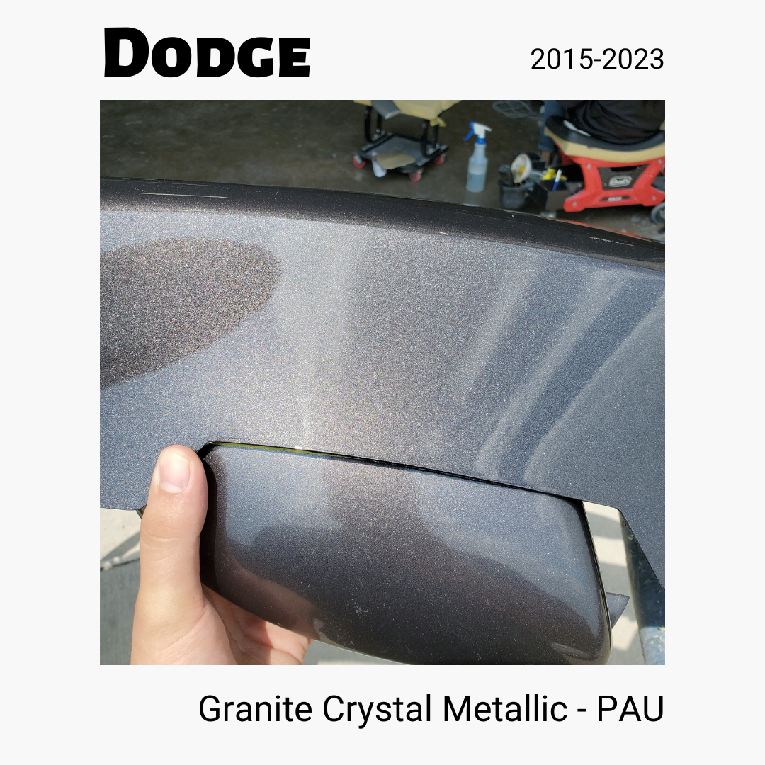 2015-2023 Dodge Charger Granite Crystal Metallic PAU - ReveMoto Custom Paint Match