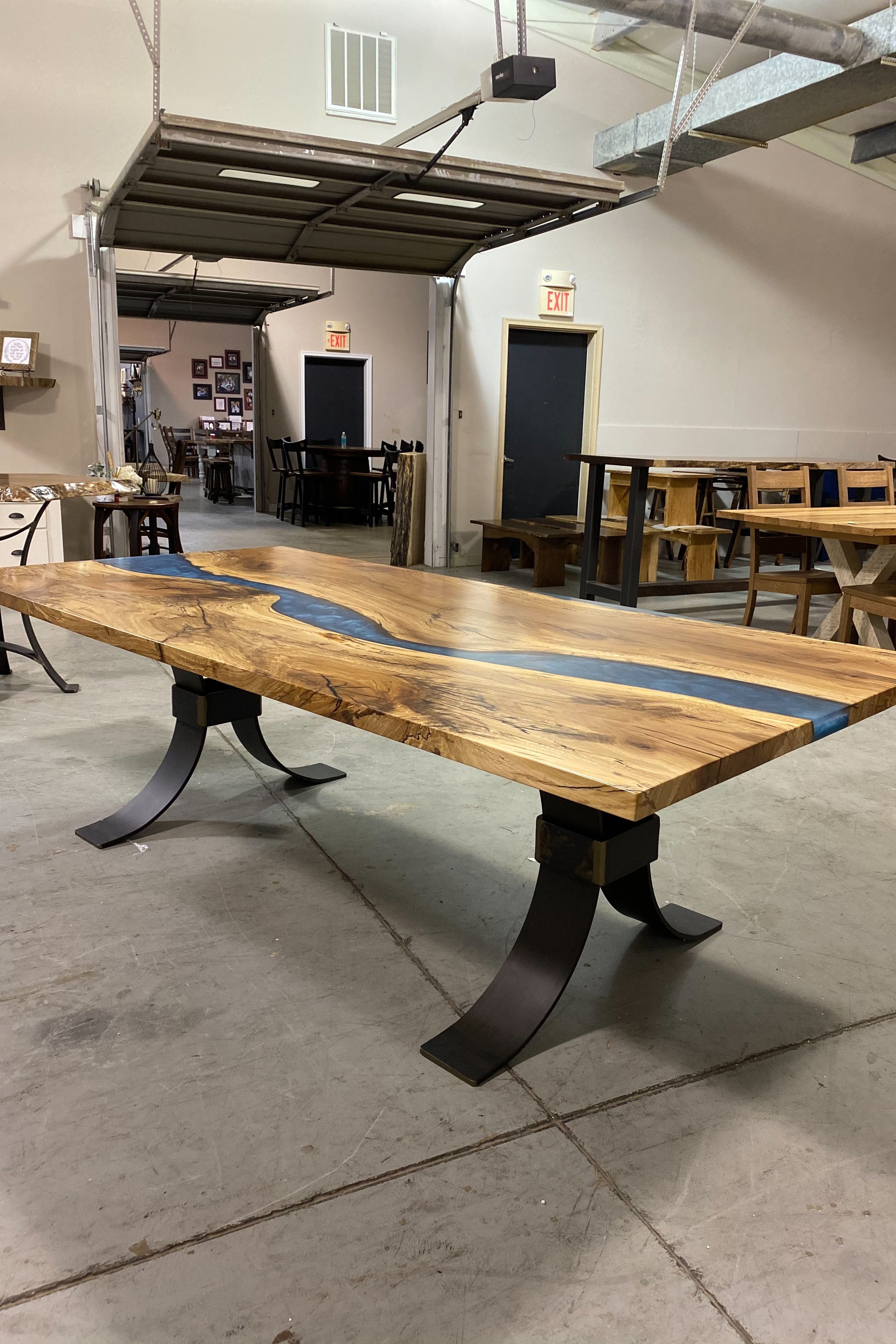 Maple Wood River dining Table