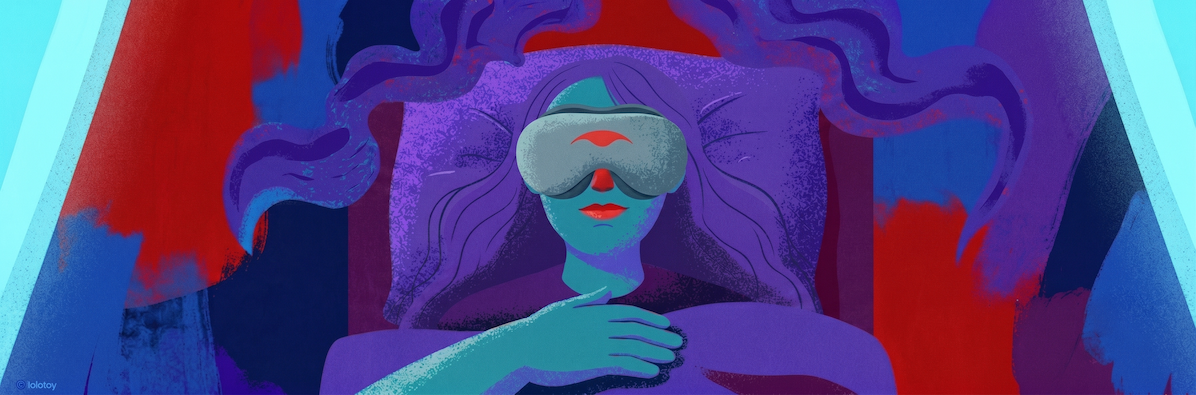 Shift worker resting peacefully in a sleep mask that blocks out daylight — sleep tips for shift workers.
