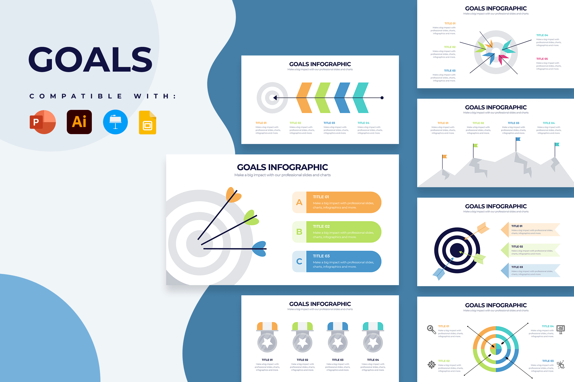 Finance Powerpoint Infographic Templates