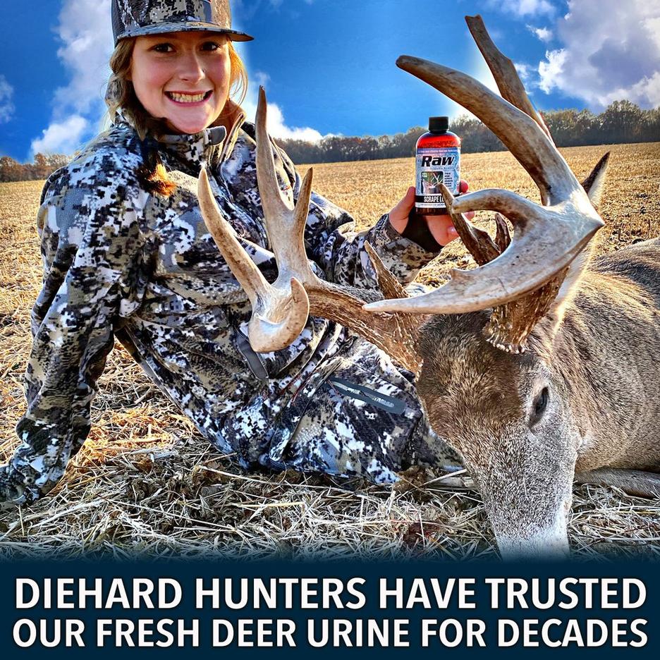 Raw Frozen Scents Deer Society Rut Package