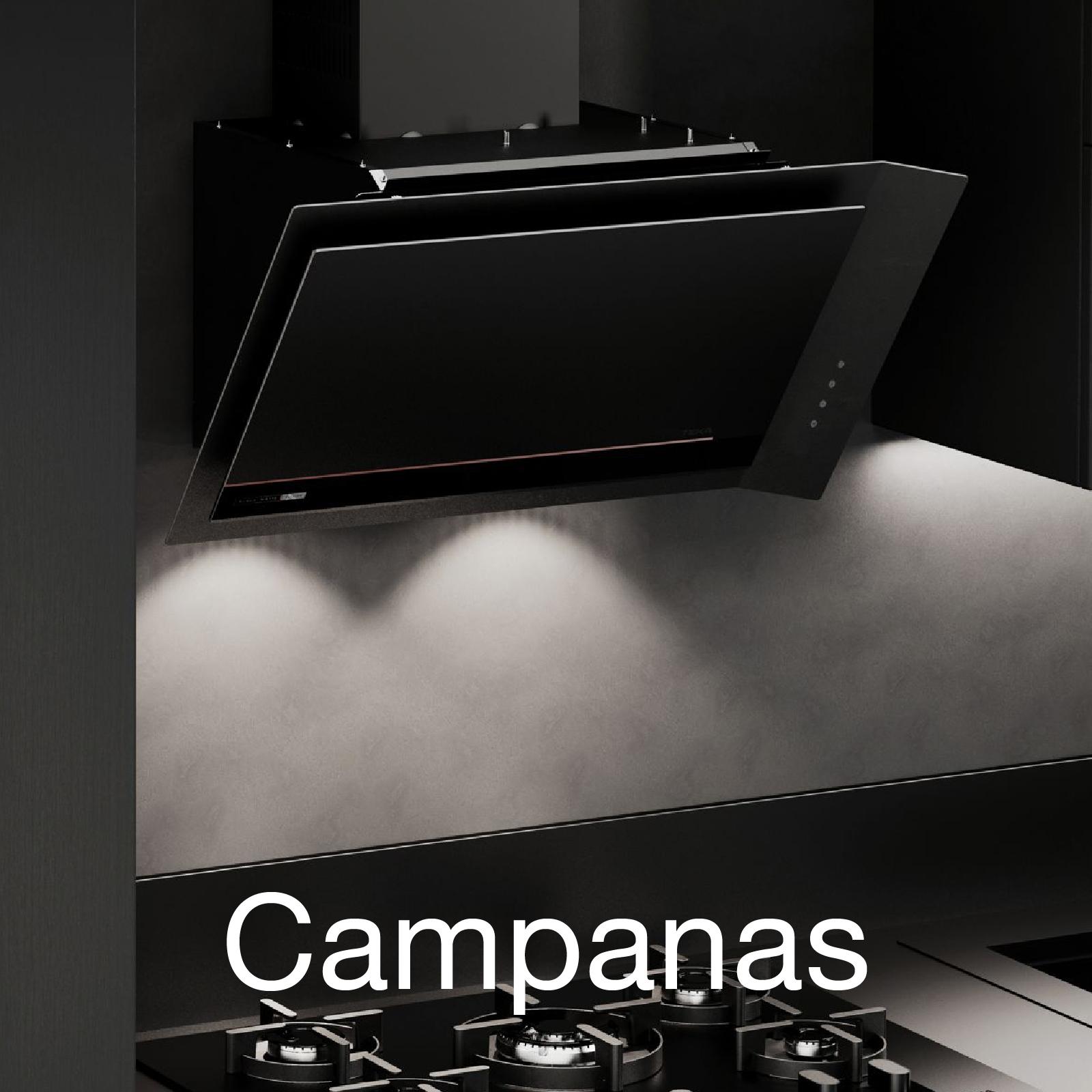 Campana extractora Teka silenciosa con diseño premium para cocinas en Perú