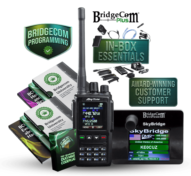 AT-D168UV Plug and Play Package in white background