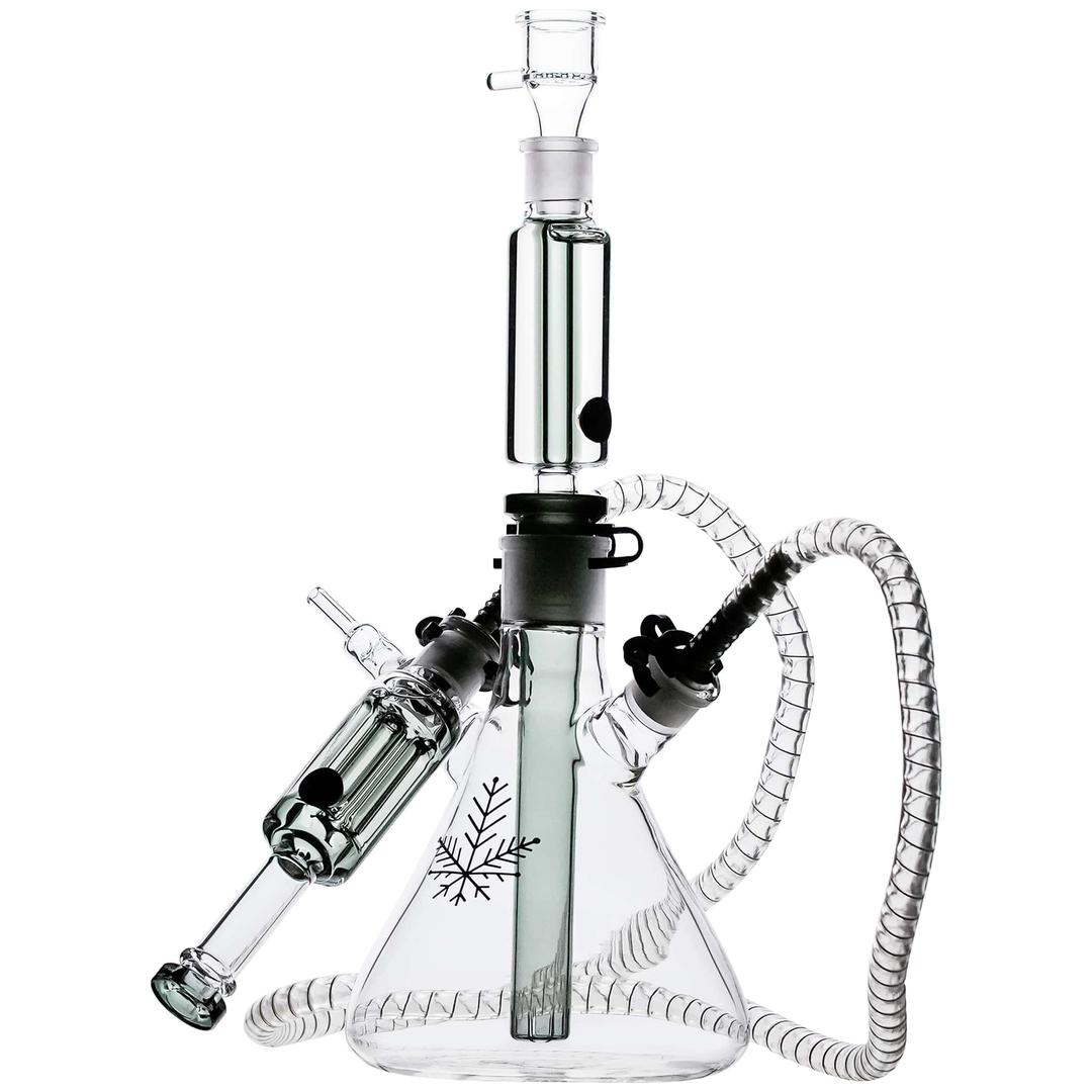 side profile of hookah bong