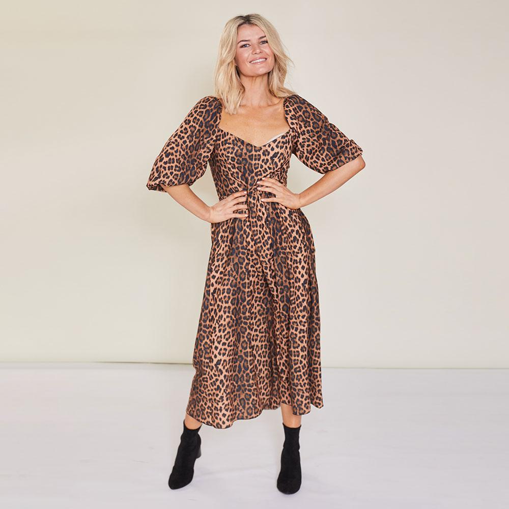 Kadie Leopard Dress (Classic)