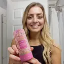 influencer using the product