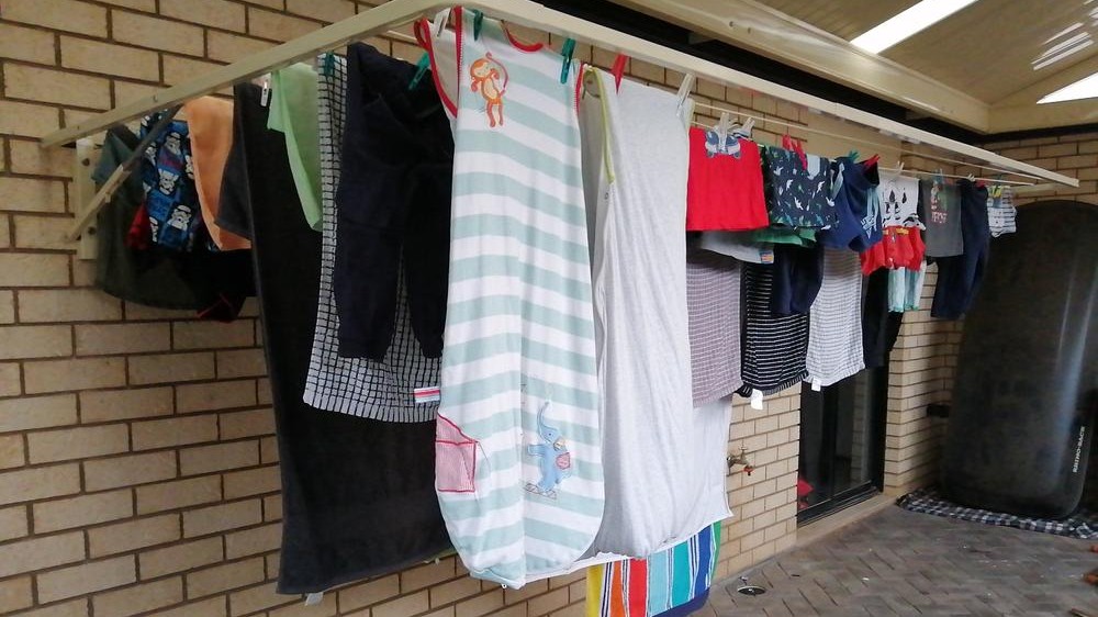 Clothesline for a Family of 6 Space Availability