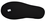 Orion - Mens black rubber sole slippers - Reindeer Leather