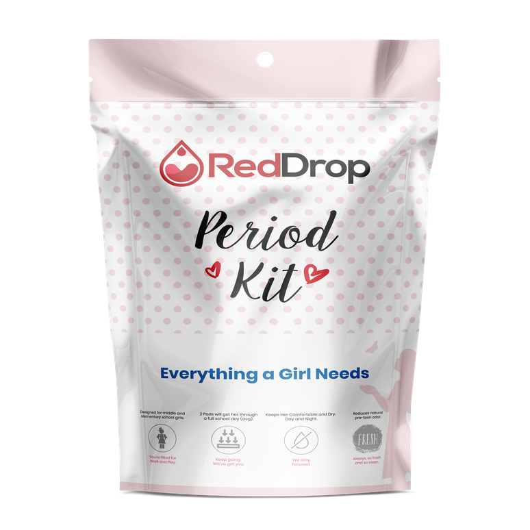 Period Kits for Girls RedDrop