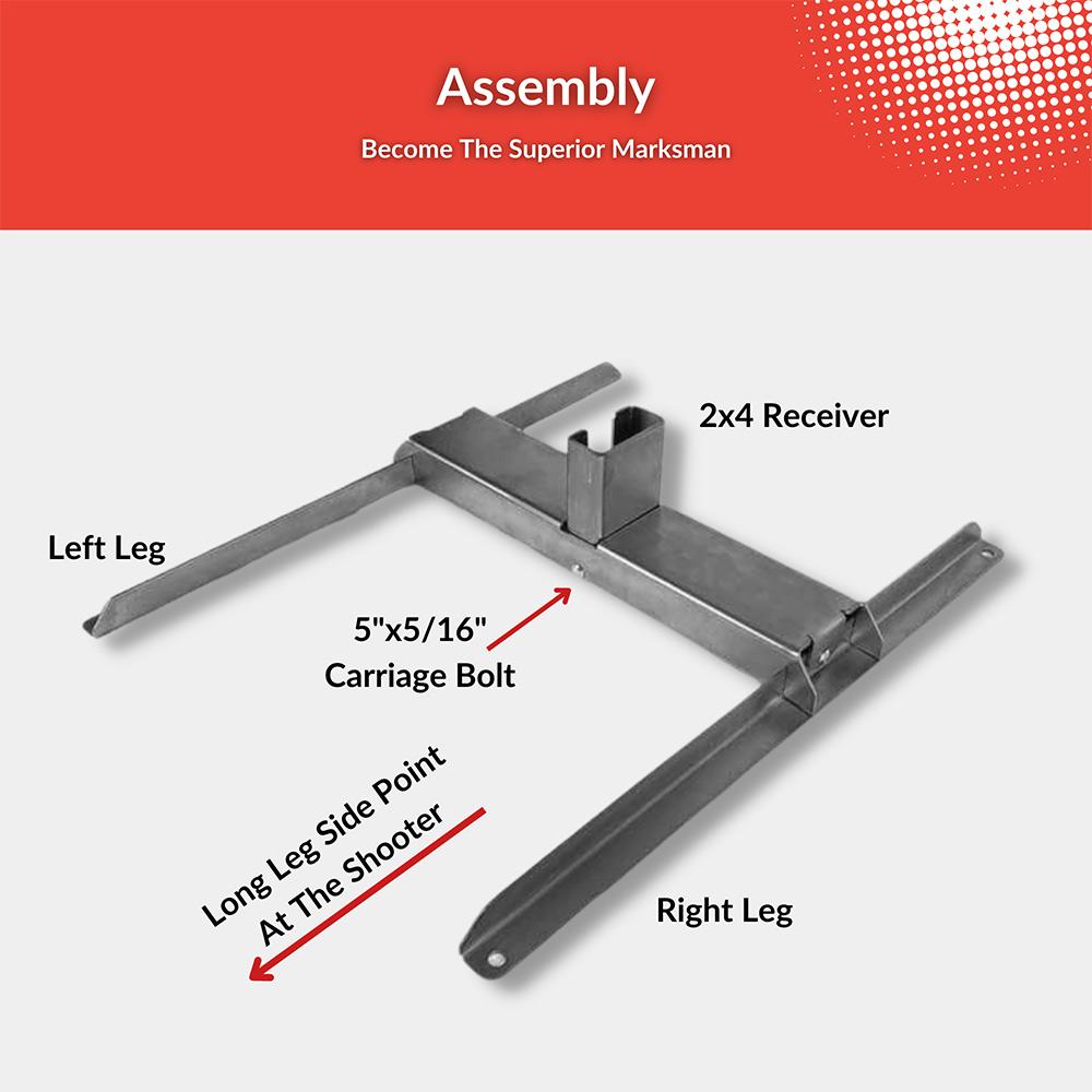 AR500 Target Stand Base