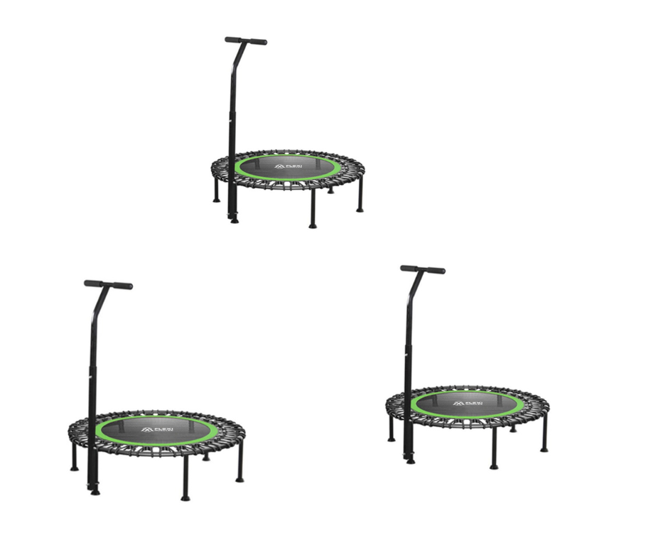 rebounder trampoline green 
