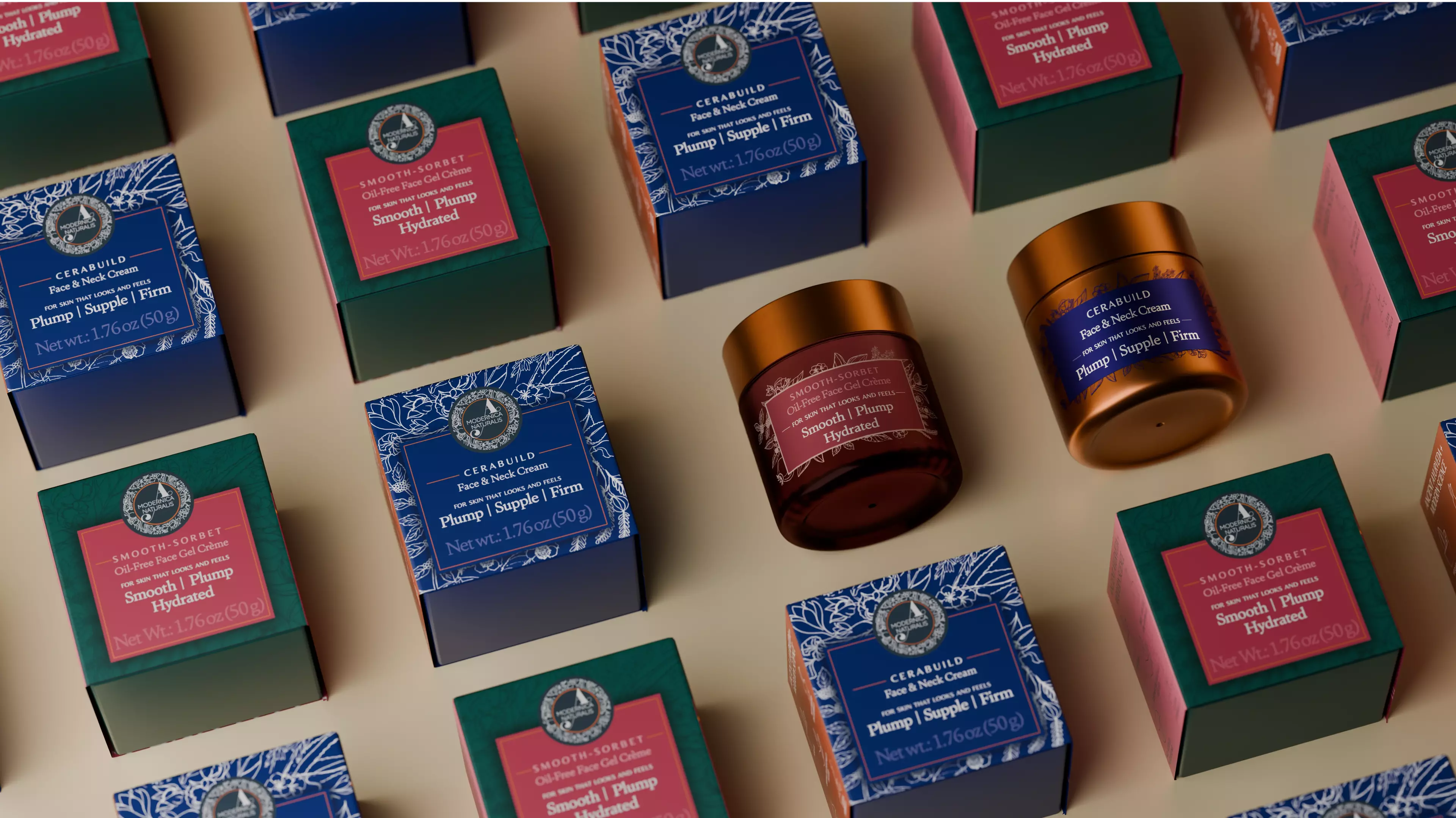 Cerabuild and smooth-sorbet creme