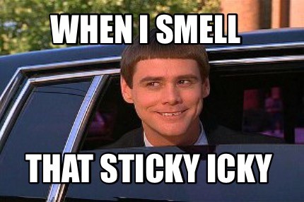 guy smells weed meme