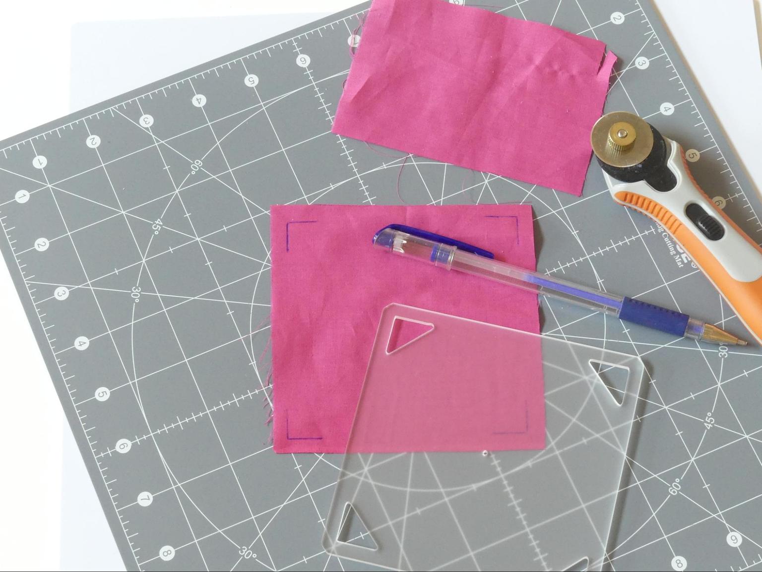 Patchwork Template Set Instruction Manual MadamSew