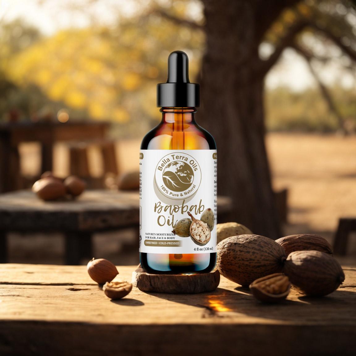 Baobab Oil - Rich Hydrating Natural Oils for Skincare