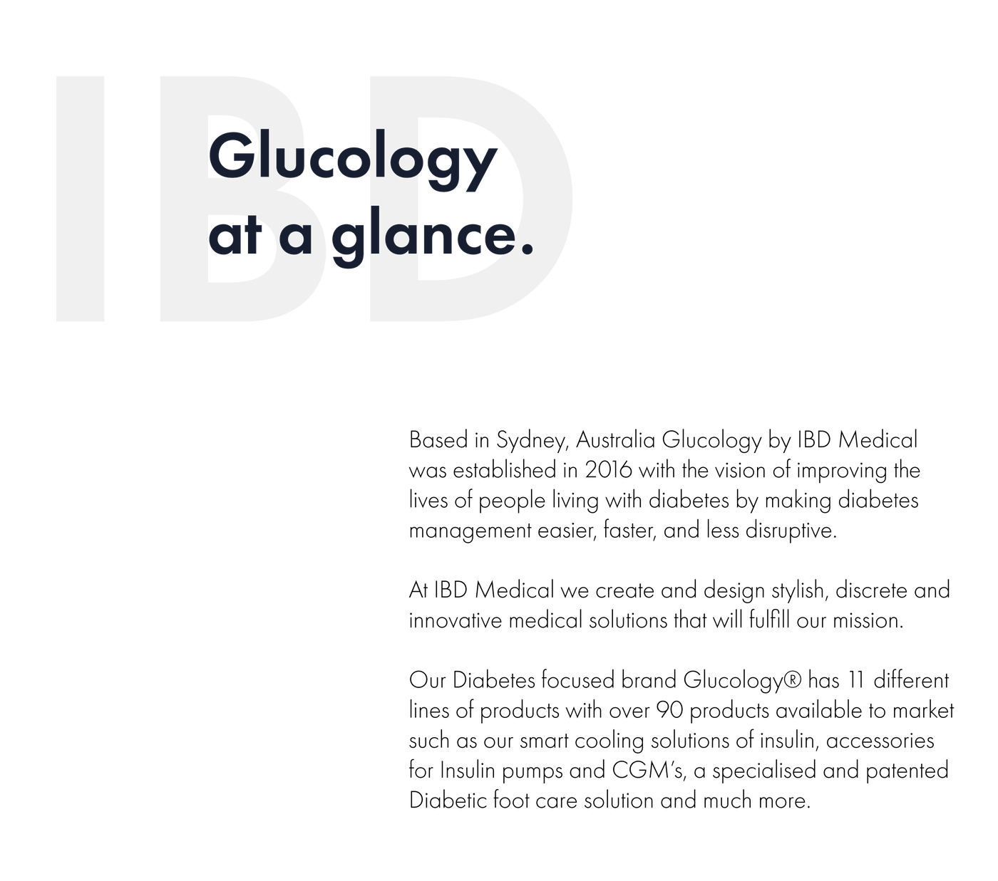 Glucology Story and business collaboration