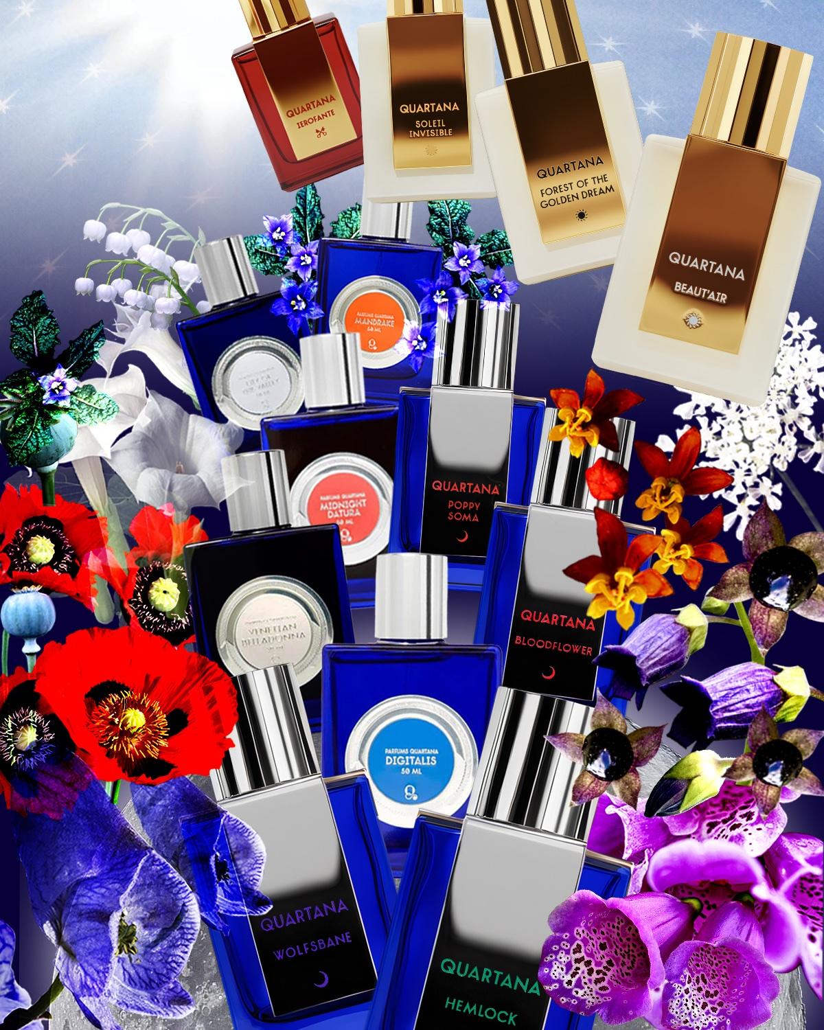 The fragrances of QUARTANA