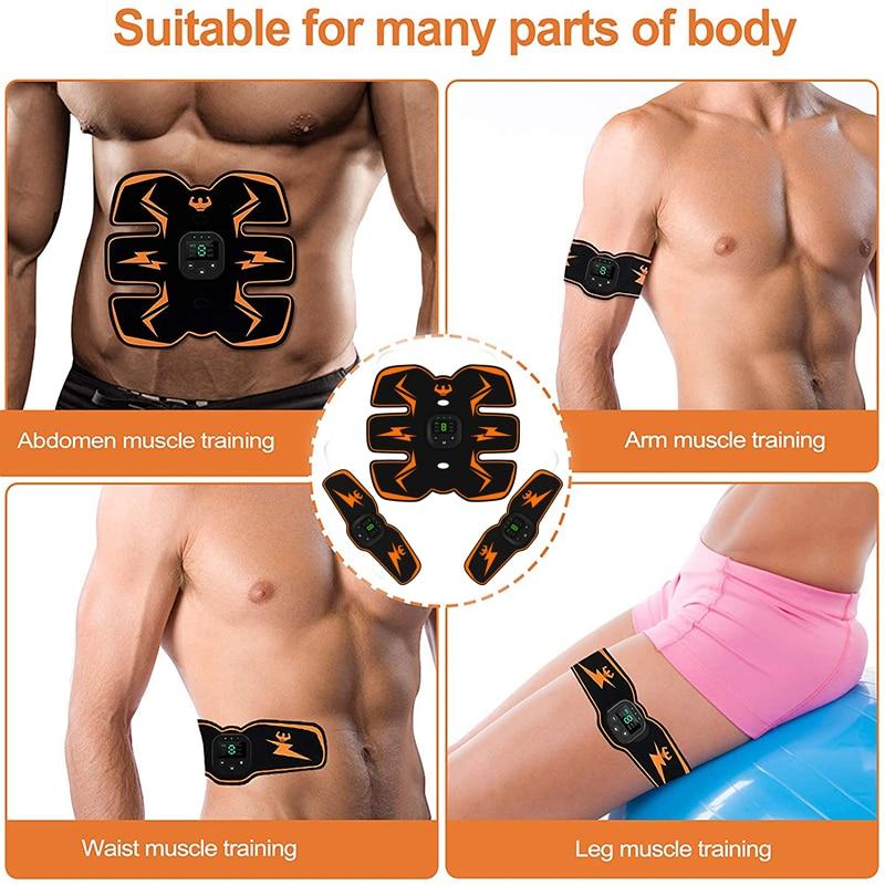 Abdominal EMS ABS Muscle Stimulator Belt Home Fitness, 56% OFF