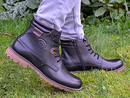 Devon - Men's ankle winter leather boots - Reindeer Leather