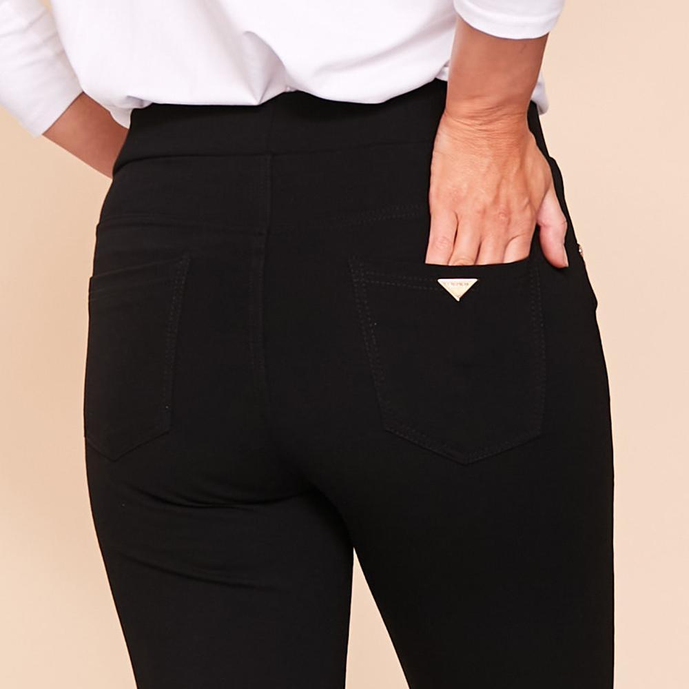 Ann Stretch Trousers (Black)