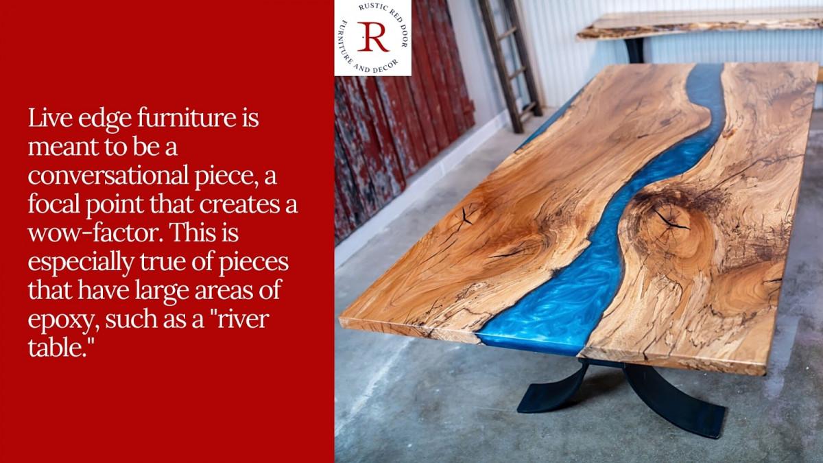 Furniture Trends: The Rise of Live Edge Wood Furniture