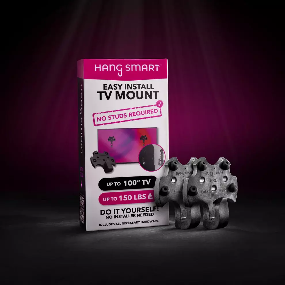 HangSmart no stud DIY tv mount