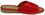 Callista - Women Red flat slippers - Reindeer Leather