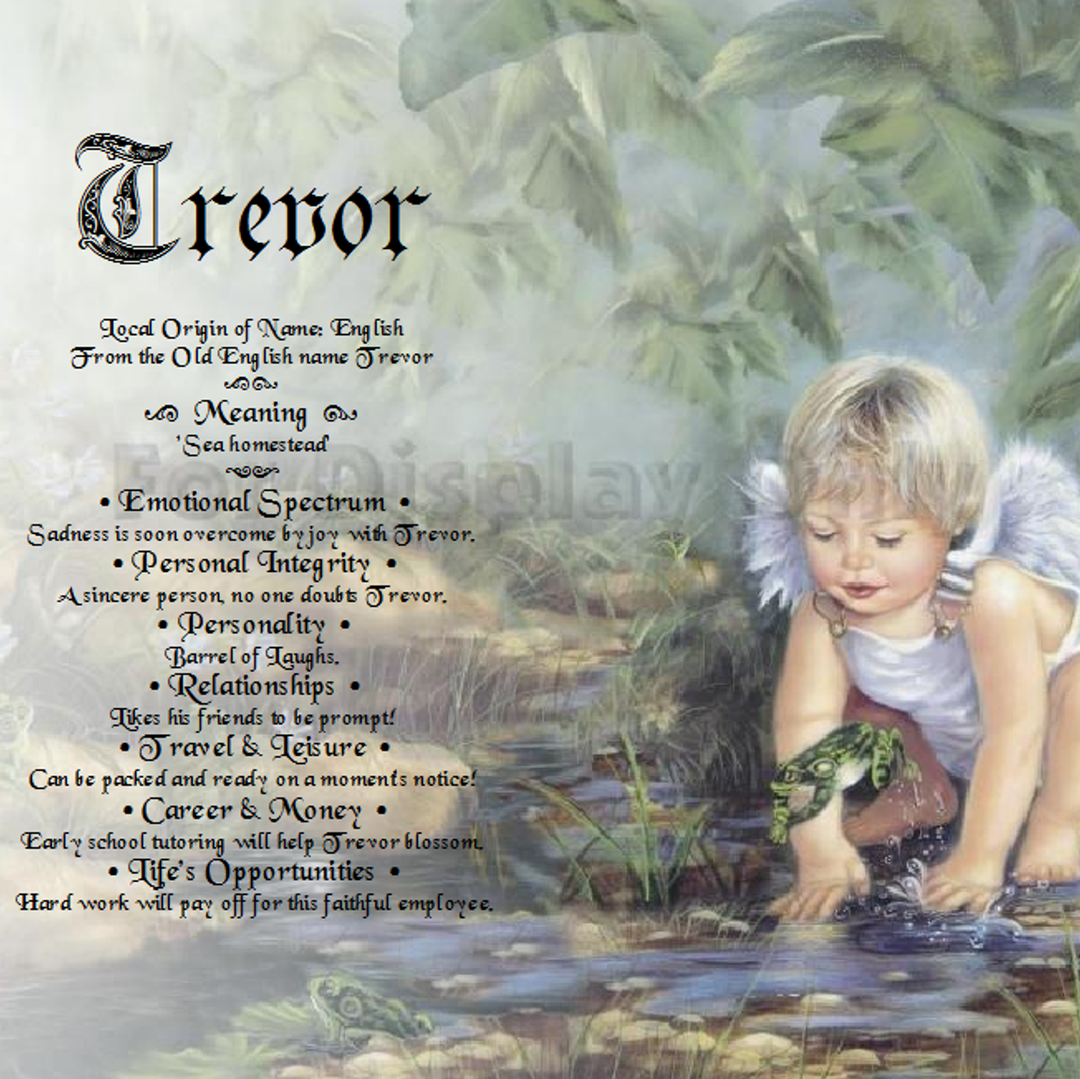 Angel Boy Gift Personalized