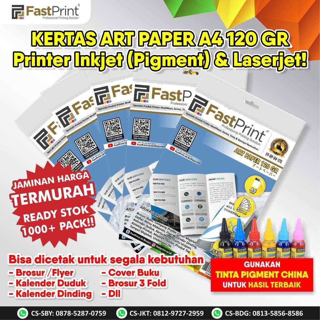 Perbedaan Art Paper dan Art Carton. Lebih Baik Mana? Fast Print Indonesia
