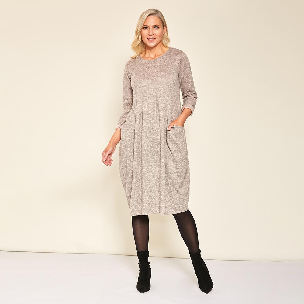 Luanne Dress (Beige)