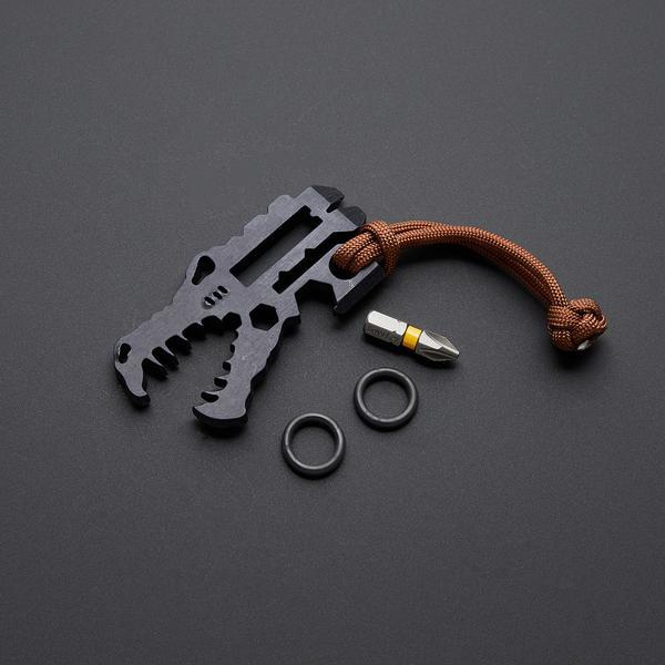 Jurassic Croc everyday carry pocket tool and bottle opener