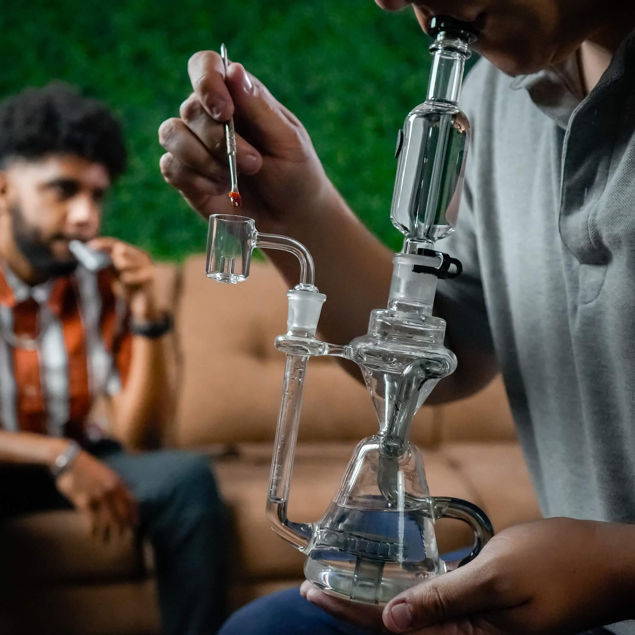 Freeze Pipe Waterfall Dab Rig