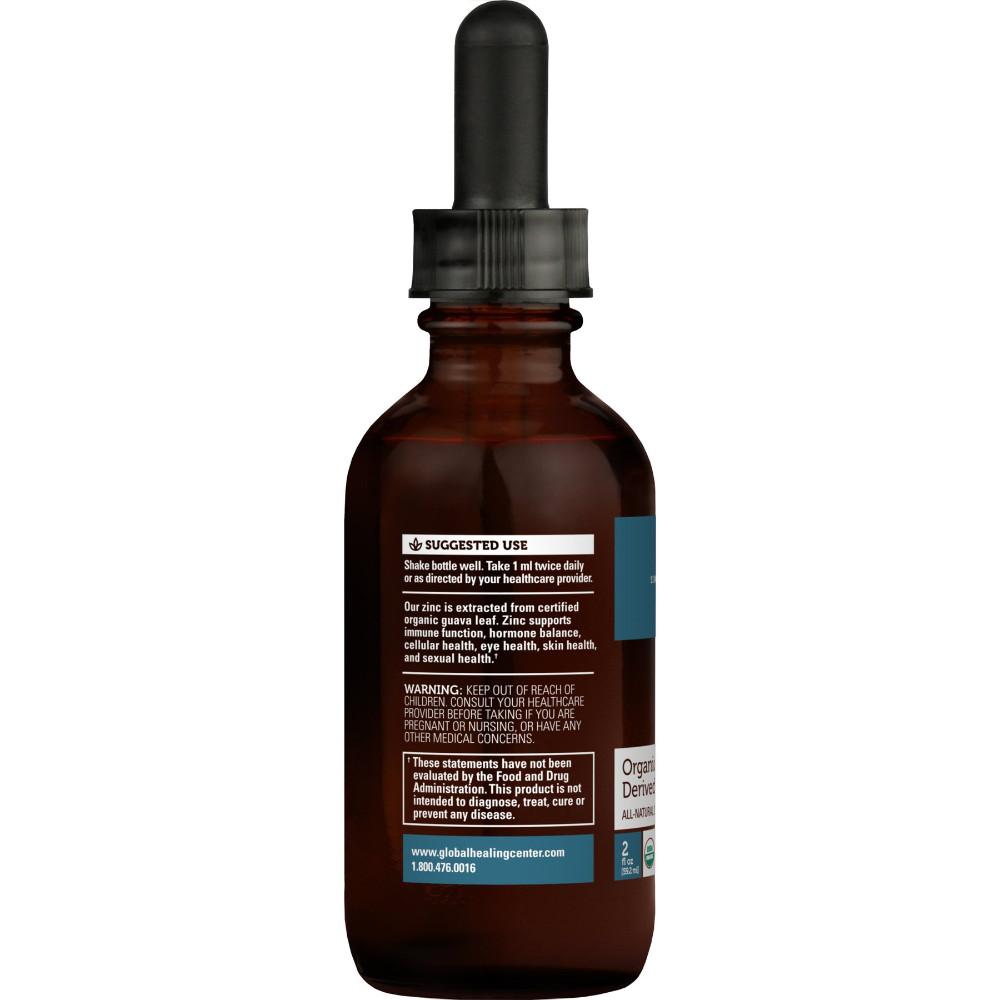 Global Healing Organic Plant-Based Zinc Suggested Use