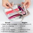 tsa approved clear toiletry bag