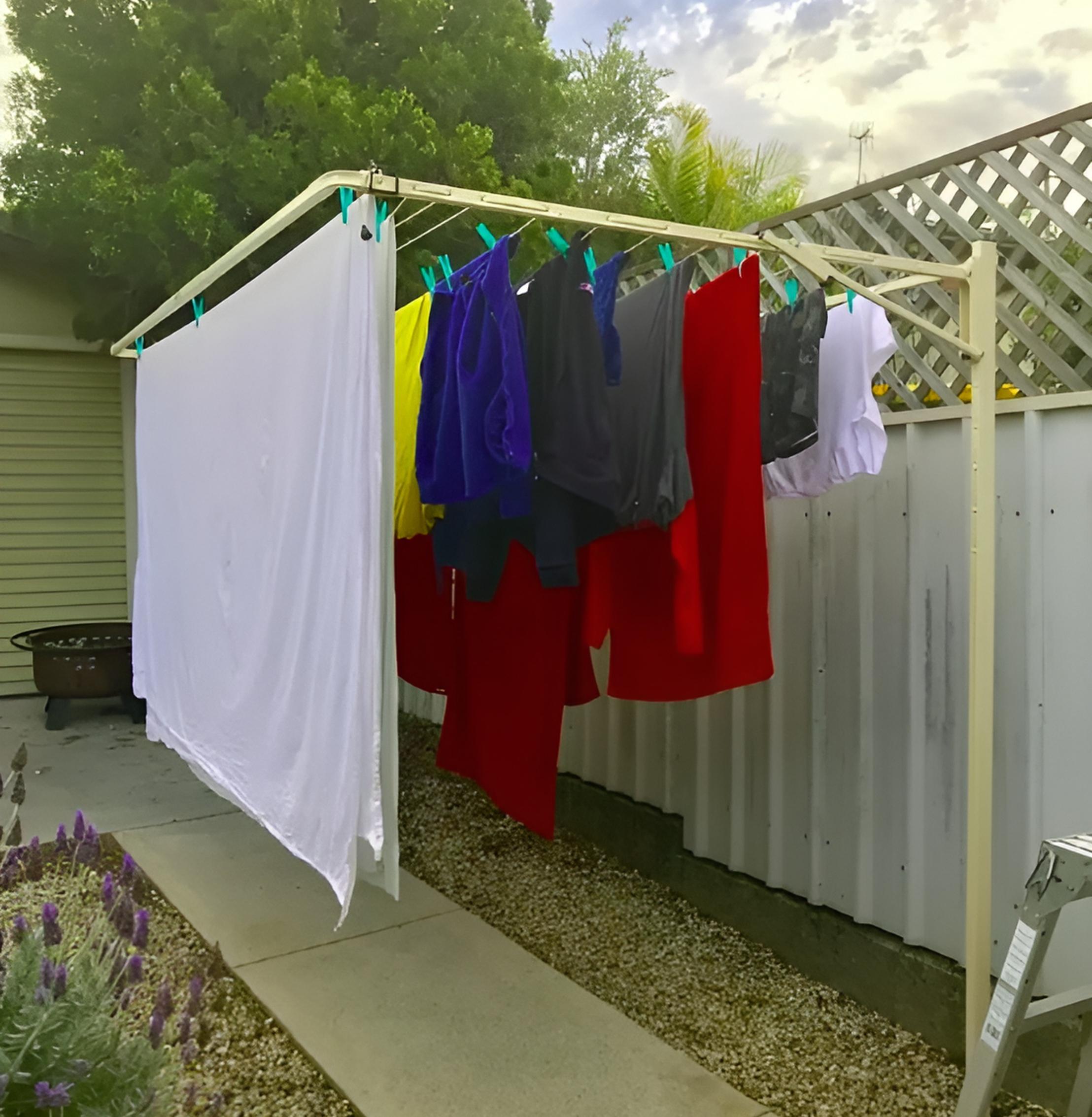 Best Heavy Duty Fold Down Clothesline 1. Sturdy and Spacious: Australia's Finest Heavy-Duty Clotheslines