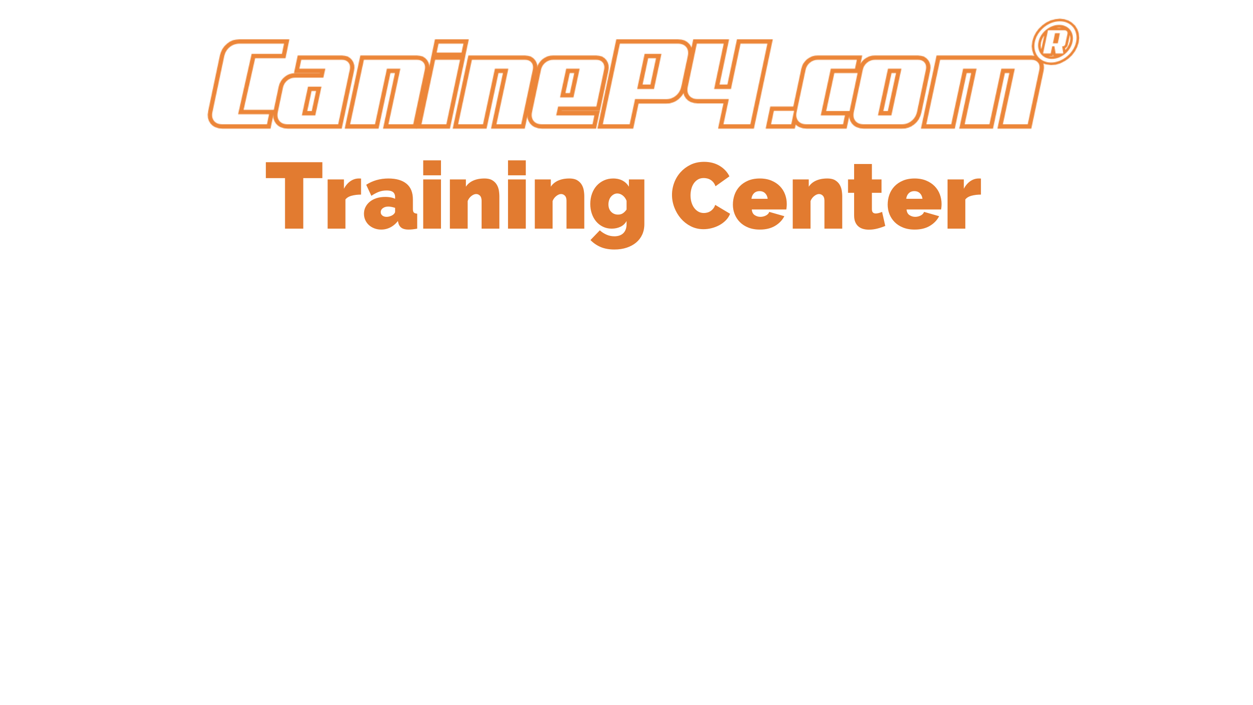 CanineP4 Training Center