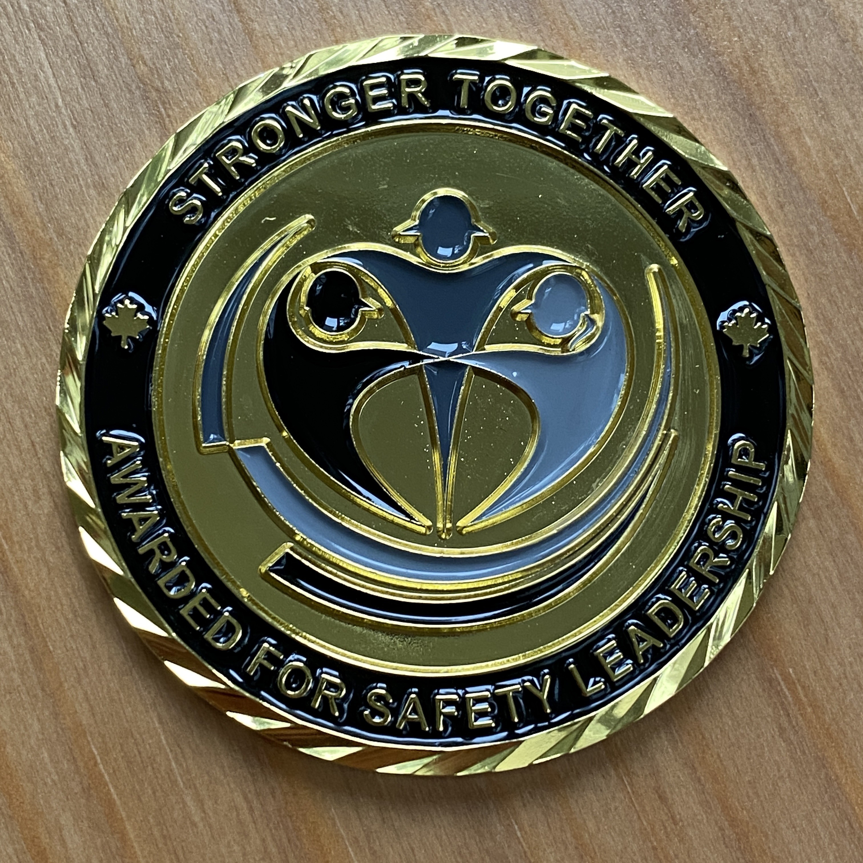 business card coin