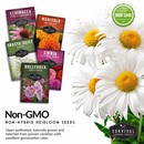 Non-GMO, non-hybrid heirloom flower seeds