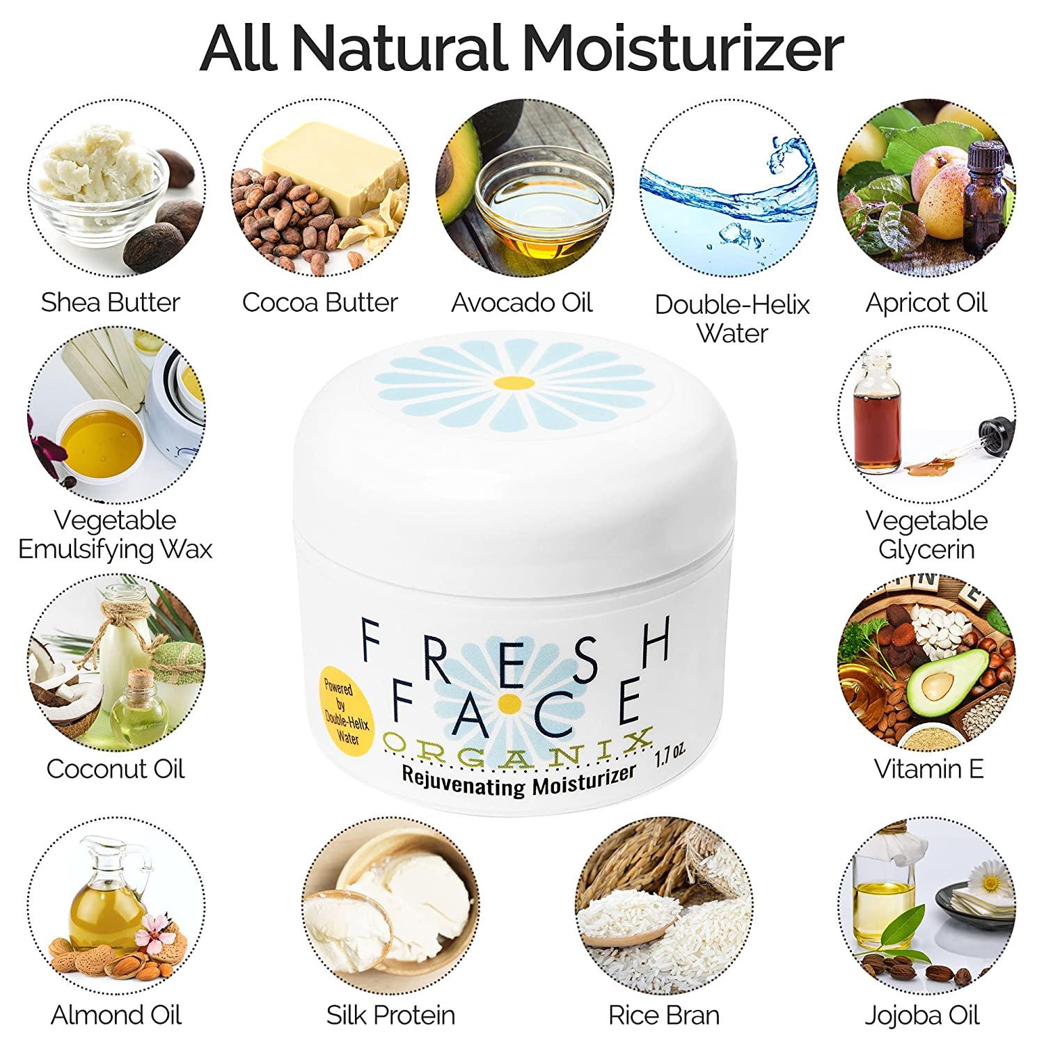 Fresh Face Organix Rejuvenating Moisturizer Ingredients