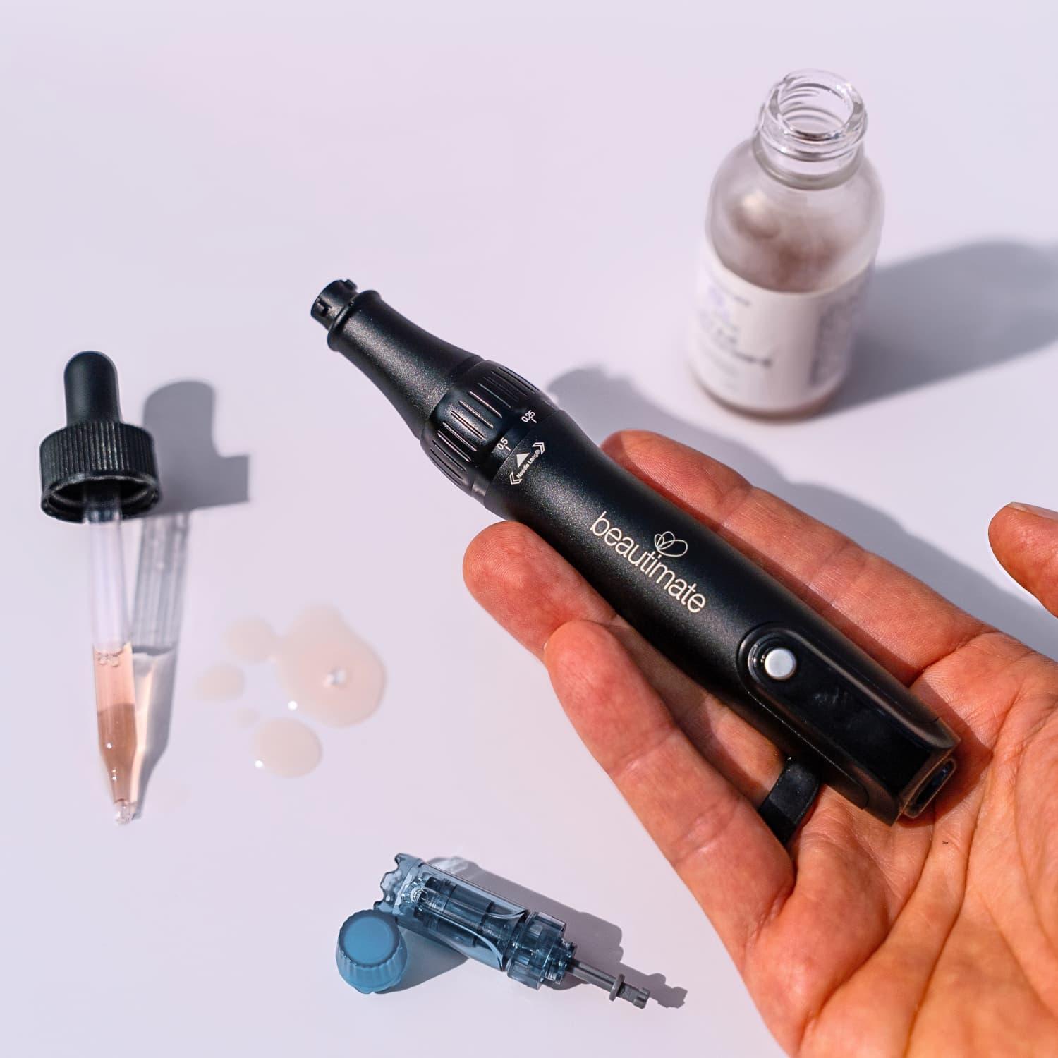 beautimate microneedle pen for radiant youthful looking skin