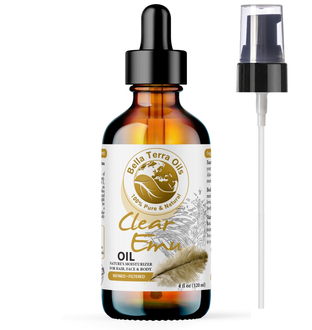 Clear Emu Oil - collection