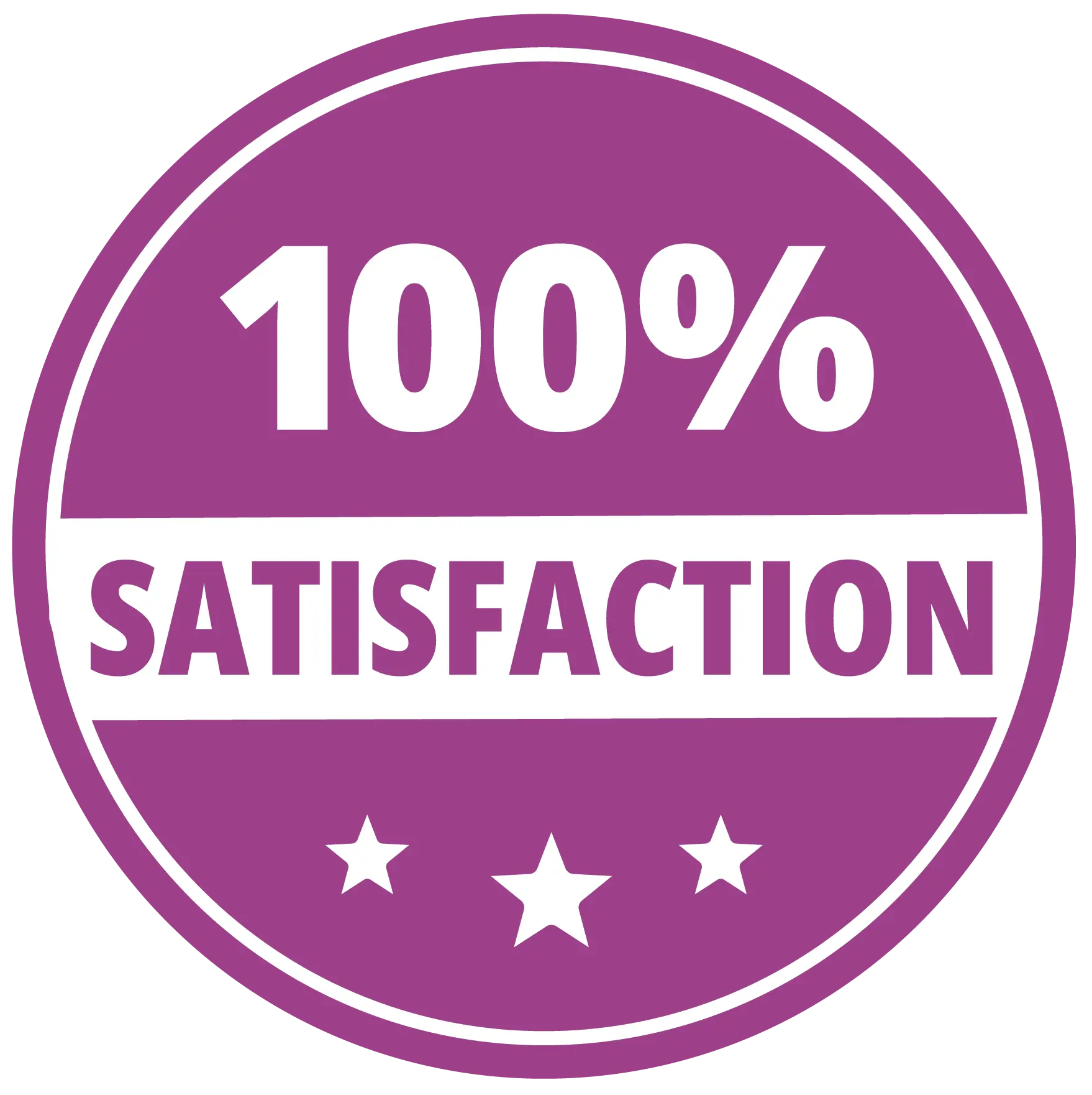 100% Satisfaction
