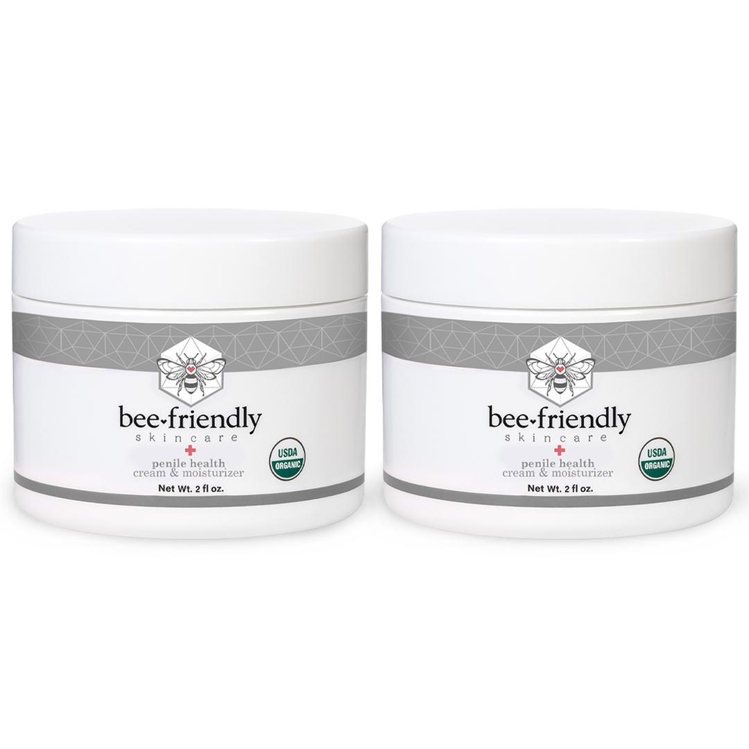 Organic Penile Health Creme, USDA Certified Cream, Natural Moisturizer Aids With Dry, Chafed, Itchy, Irritated & Sensitive Skin 2 oz